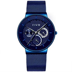 0047C | Quartz Men Watch | Mesh Band