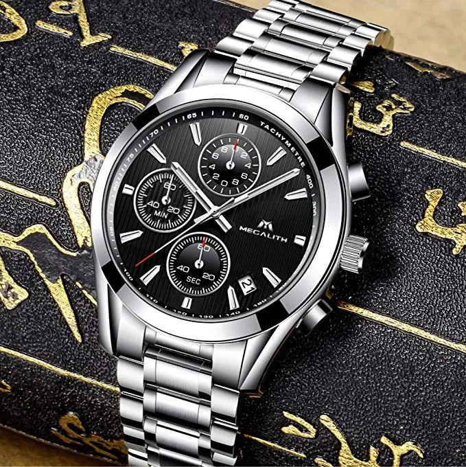 0098M | Quartz Men Watch | Stainless Steel Band