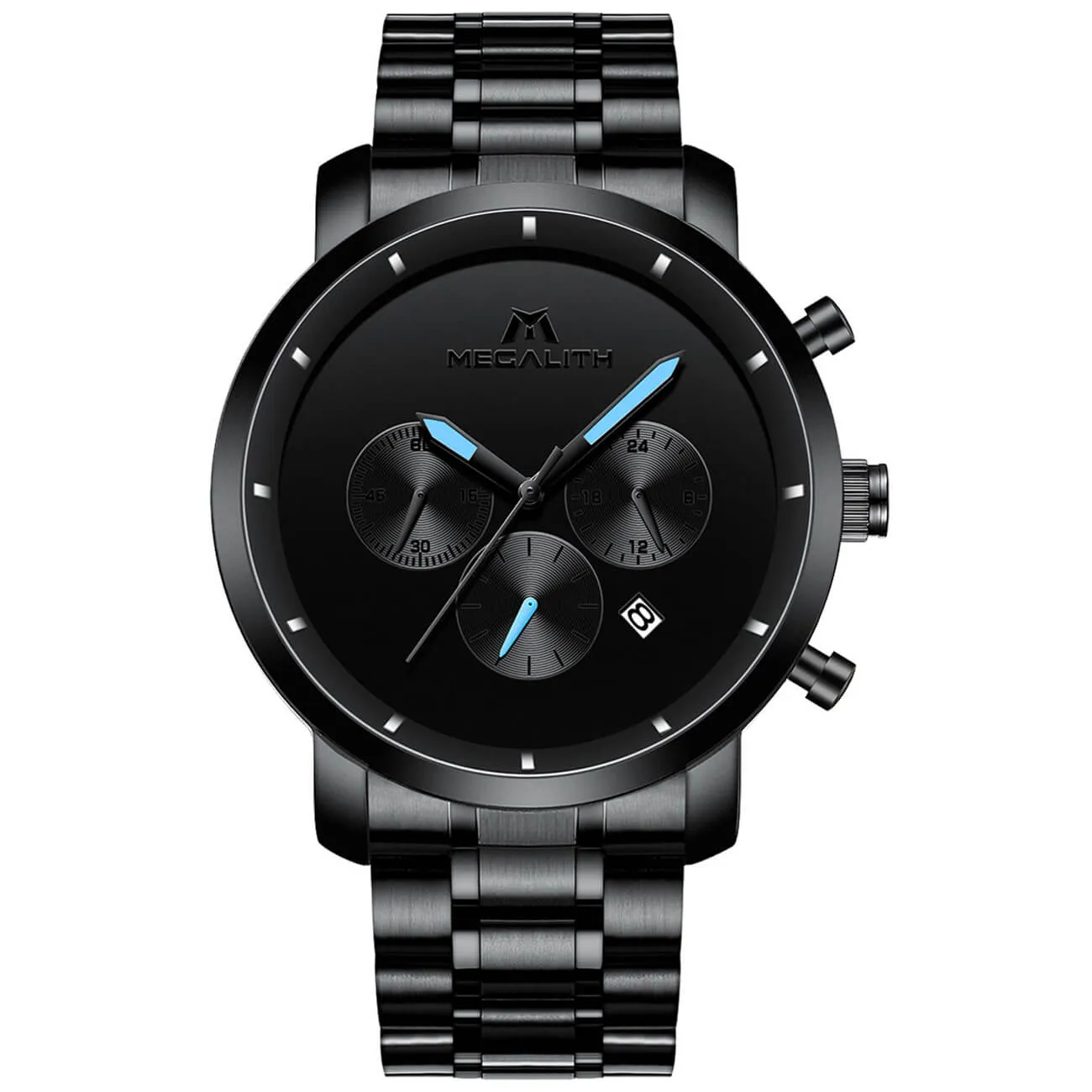 8021M | Quartz Men Watch | Stainless Steel Band