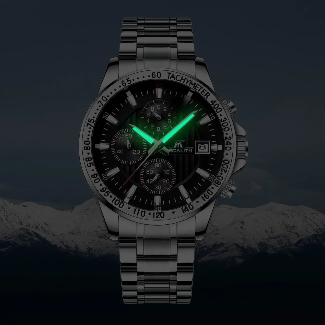 8033M | Quartz Men Watch | Stainless Steel Band