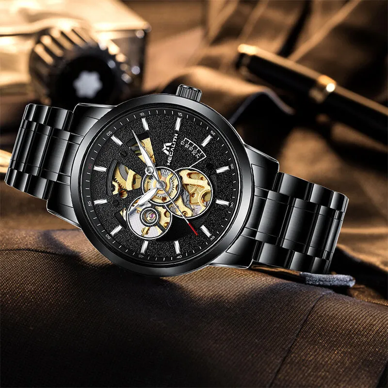 8070M | Mechanical Men Watch | Stainless Steel Band