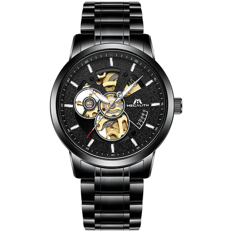 8070M | Mechanical Men Watch | Stainless Steel Band