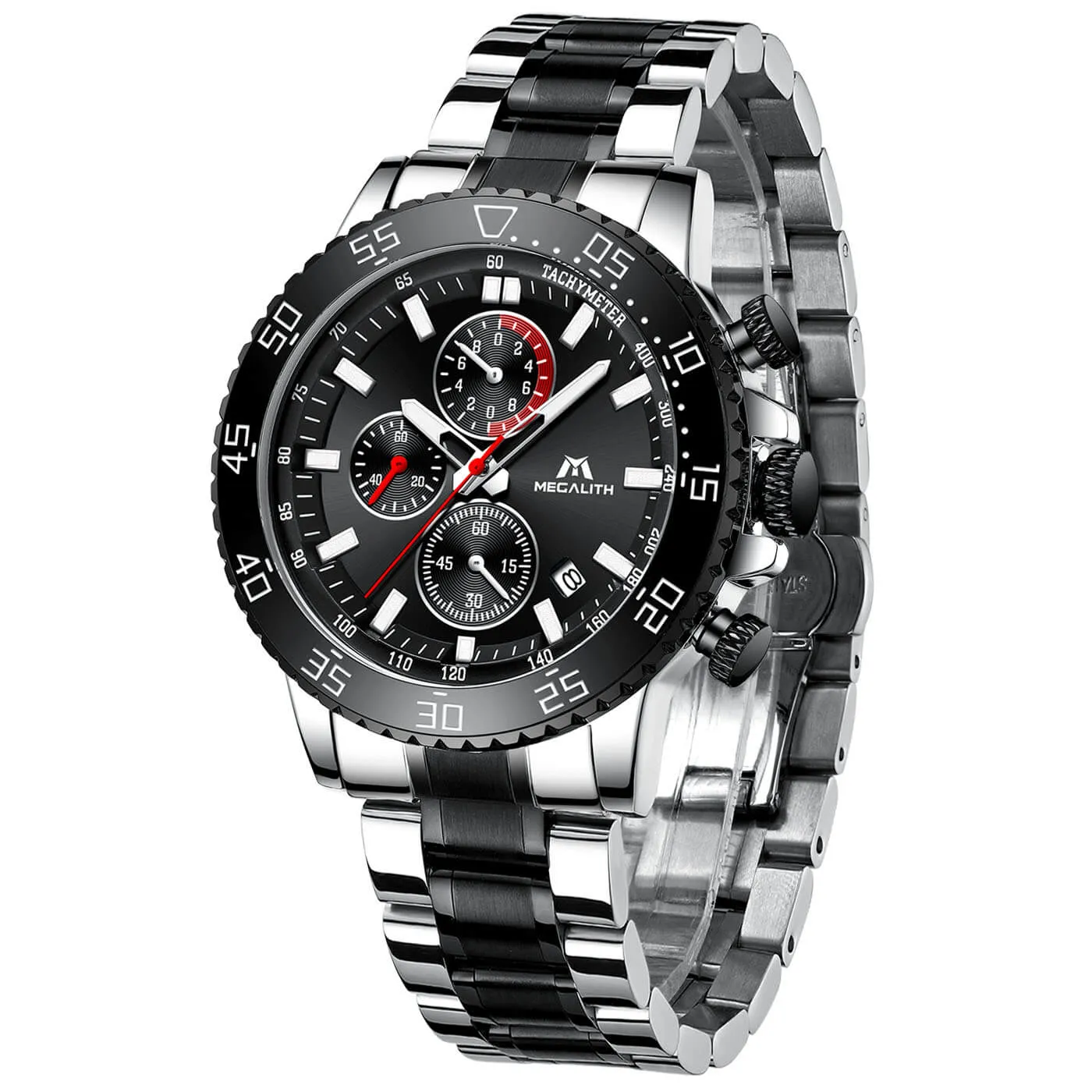 8087M | Quartz Men Watch | Stainless Steel Band