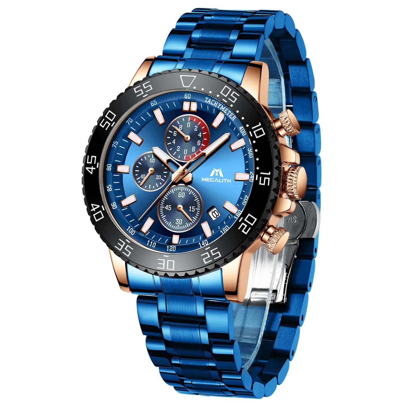 8087M | Quartz Men Watch | Stainless Steel Band