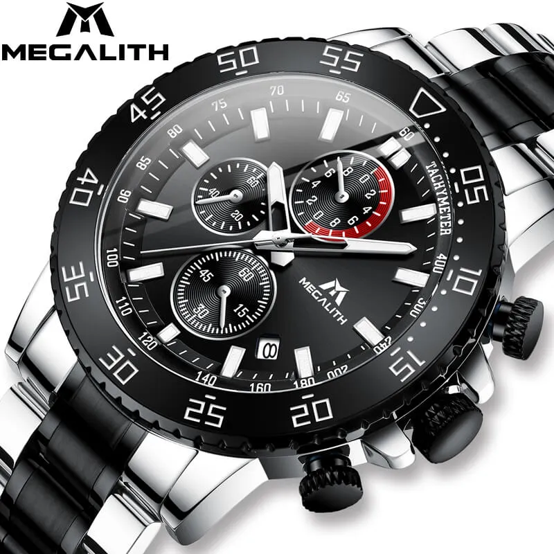 8087M | Quartz Men Watch | Stainless Steel Band