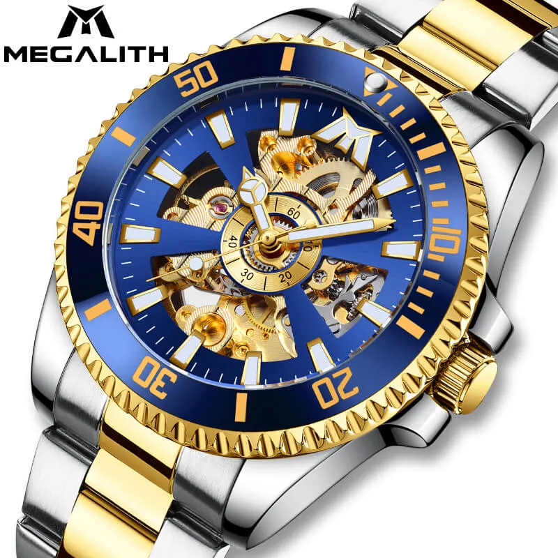 8215M | Mechanical Men Watch | Stainless Steel Band