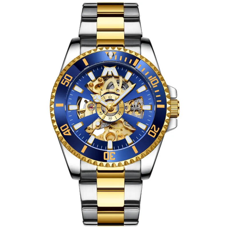 8215M | Mechanical Men Watch | Stainless Steel Band