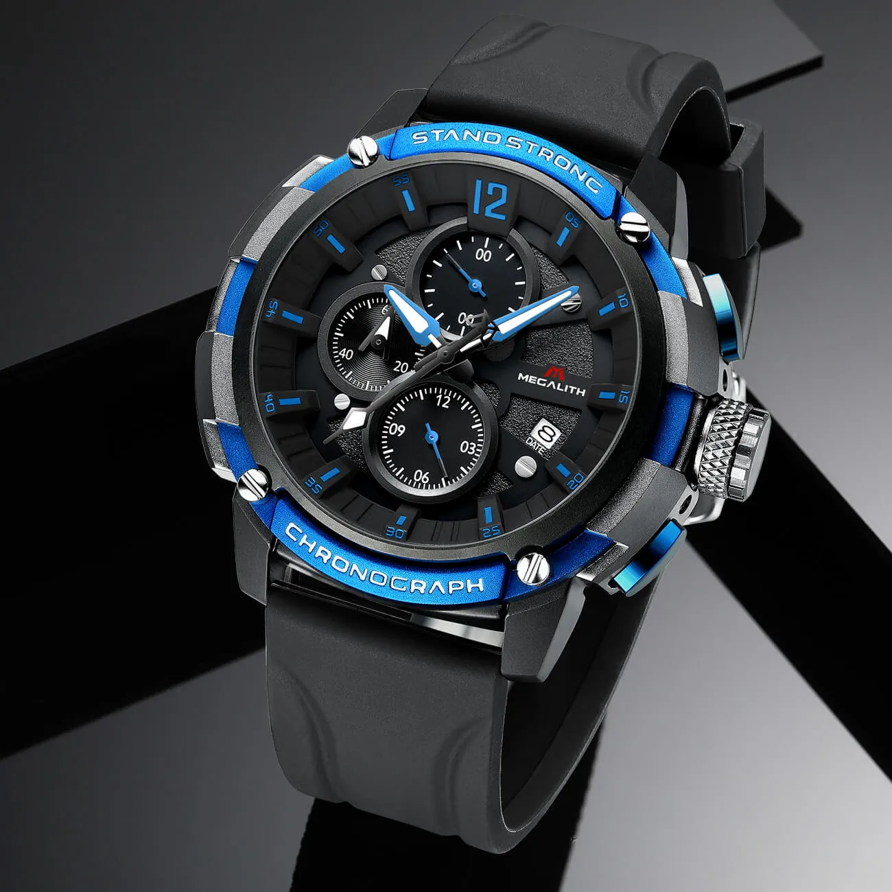 8231M | Quartz Men Watch | Rubber Band