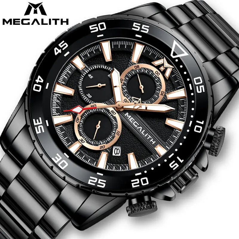 8232M | Quartz Men Watch | Stainless Steel Band