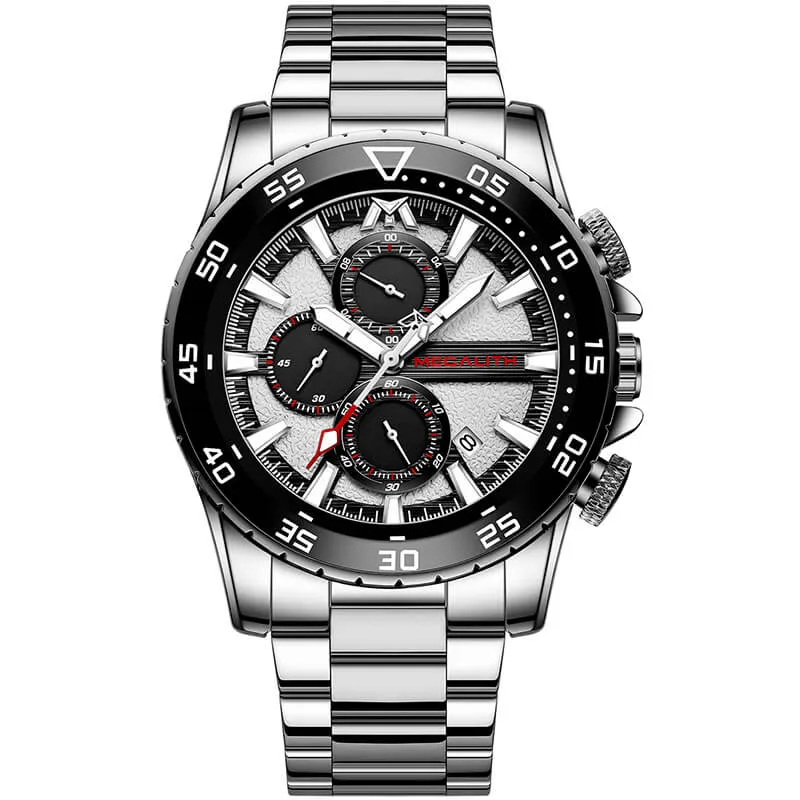 8232M | Quartz Men Watch | Stainless Steel Band