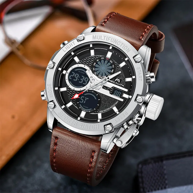 8236M | Quartz Men Watch | Leather Band