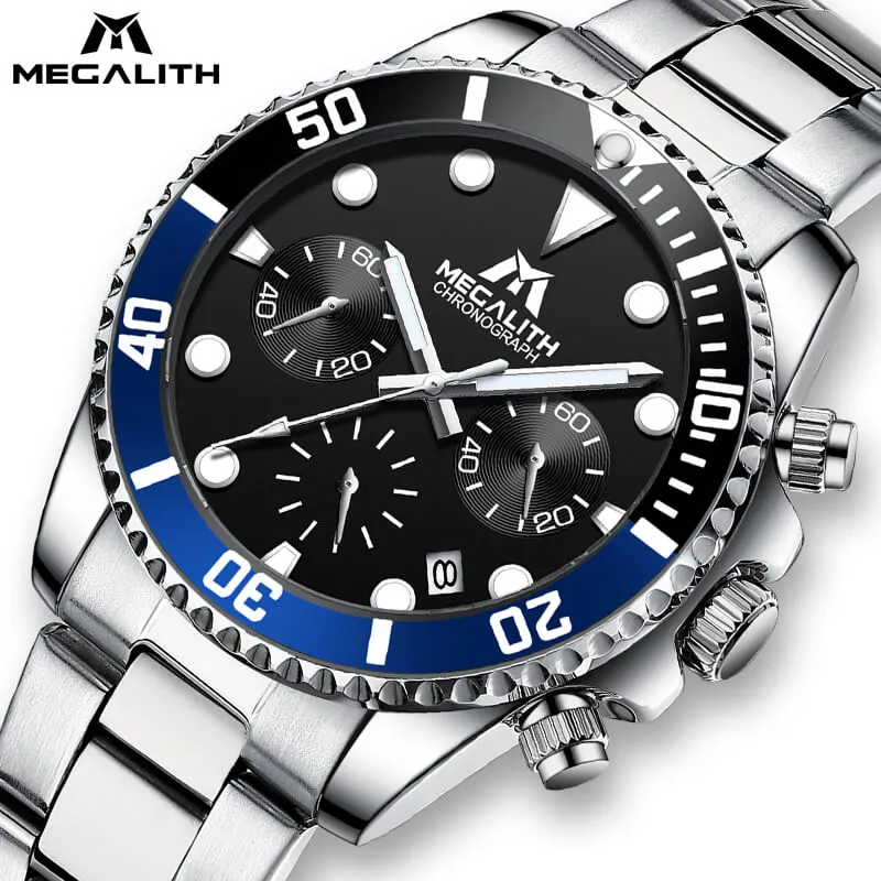 8601M | Quartz Men Watch | Stainless Steel Band