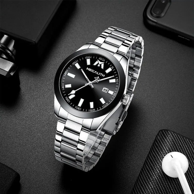 8603M | Quartz Men Watch | Stainless Steel Band