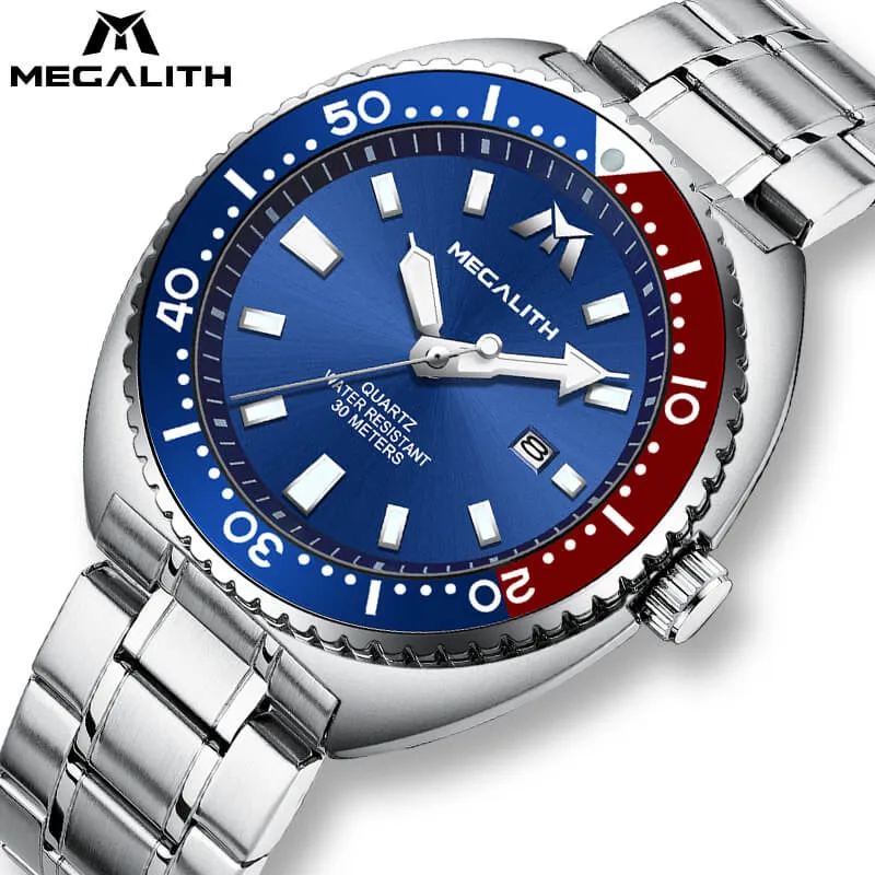 8604M | Quartz Men Watch | Stainless Steel Band