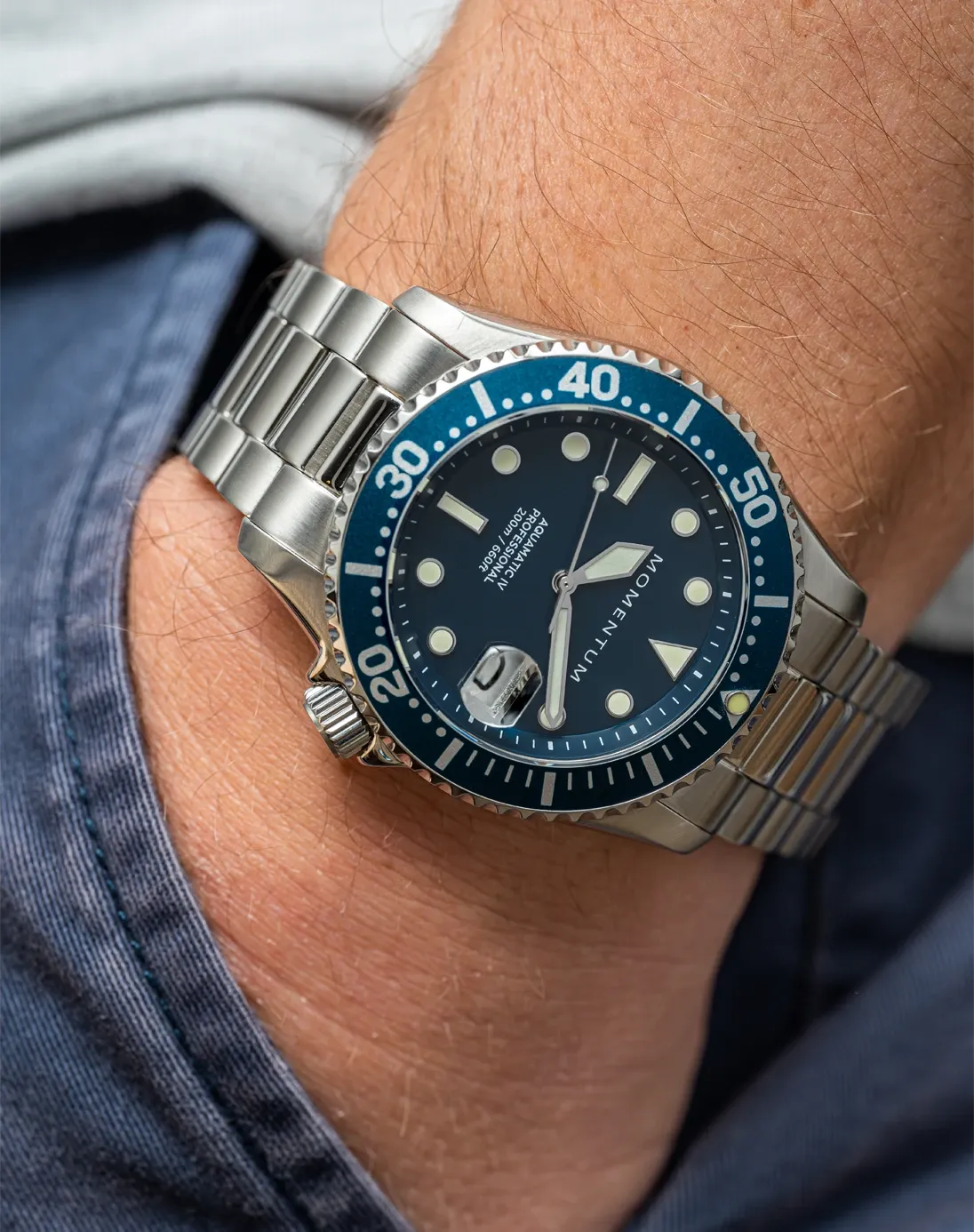 Aquamatic IV [42mm] - Blue