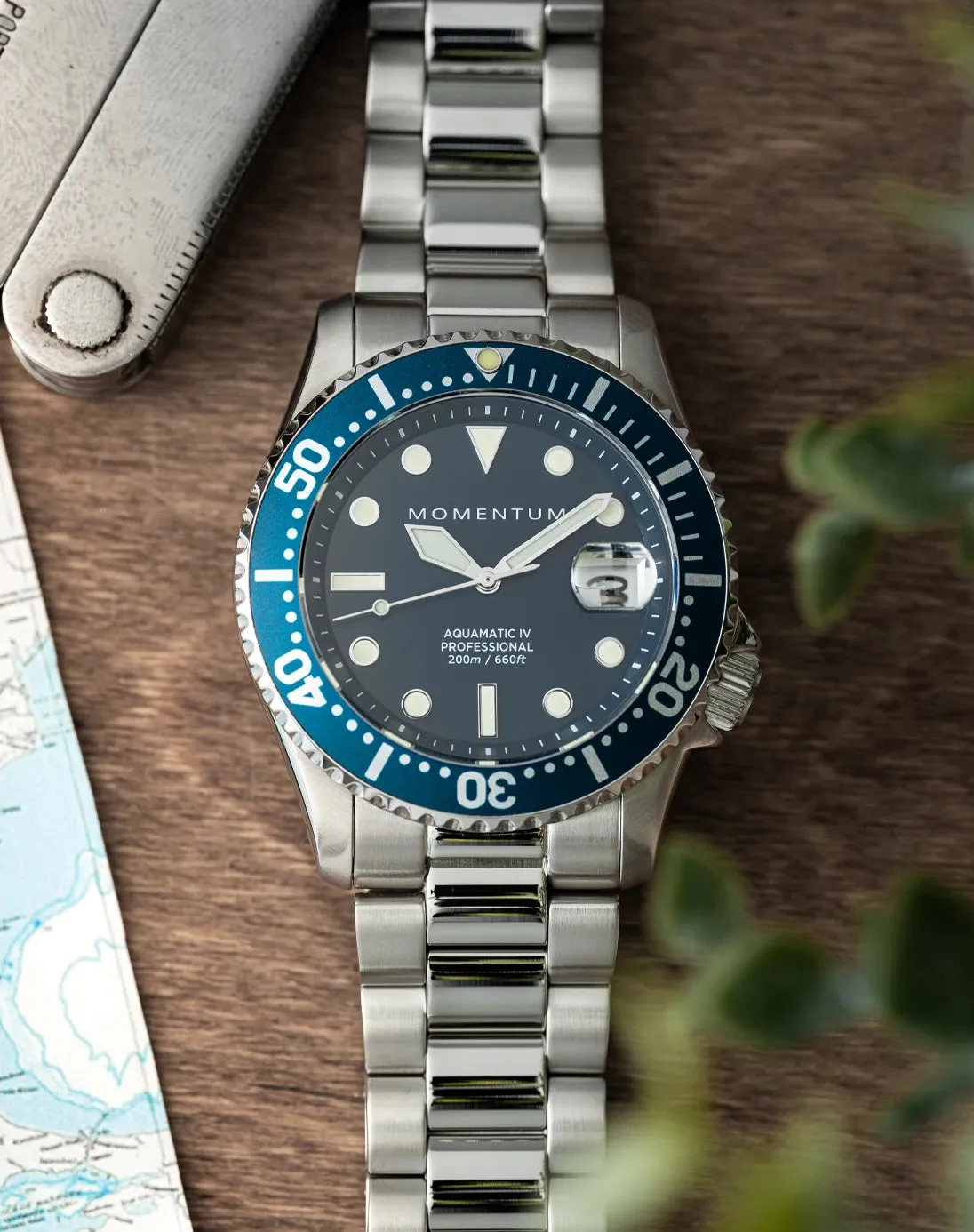 Aquamatic IV [42mm] - Blue