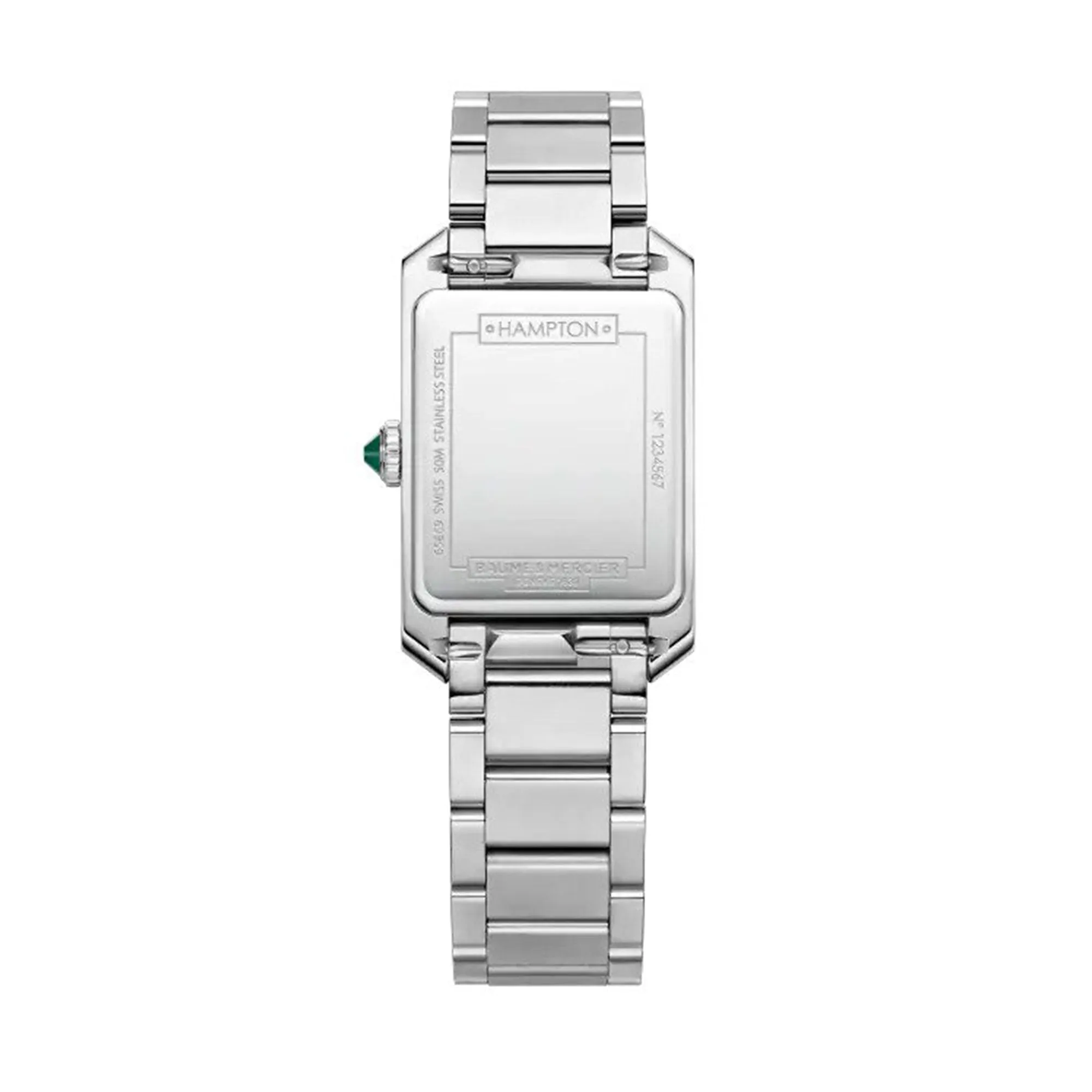 Baume & Mercier Ladies White Hampton Watch 10631