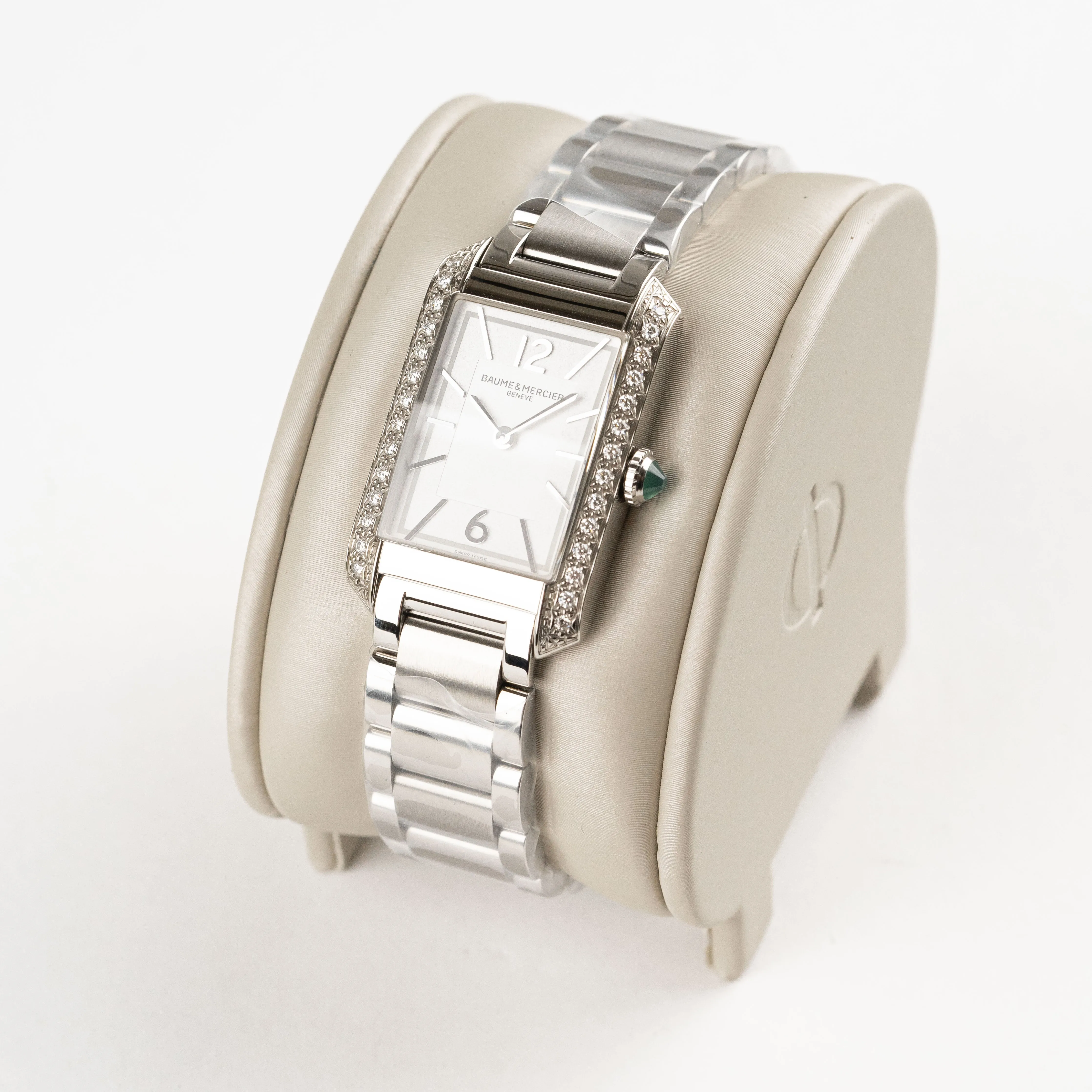 Baume & Mercier Ladies White Hampton Watch 10631