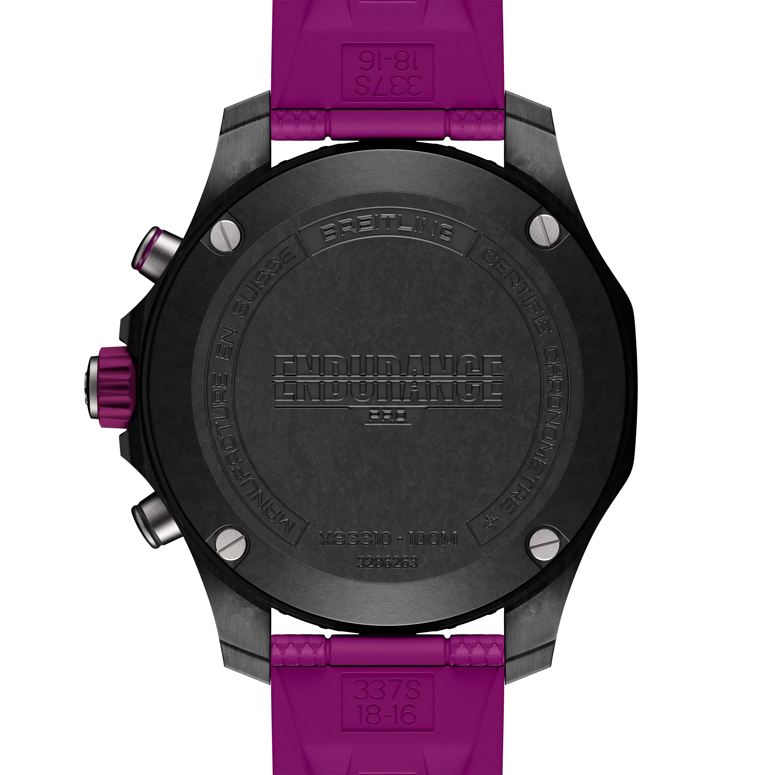 Breitling Endurance Pro 38 Watch with Purple Strap