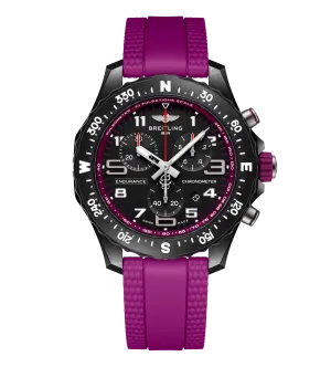 Breitling Endurance Pro 38 Watch with Purple Strap