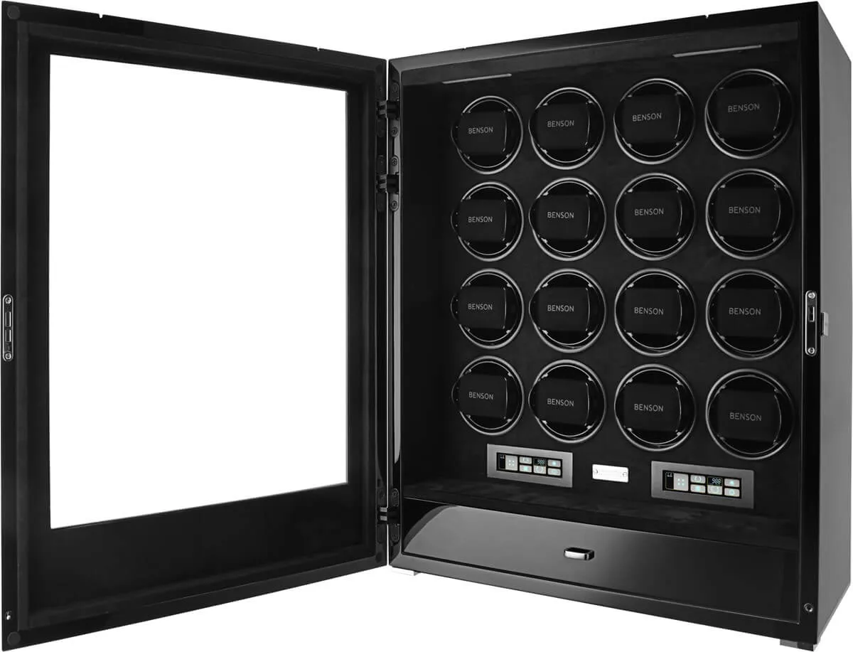 BSN Watch Winder Black Series Pro 16.19.B Black