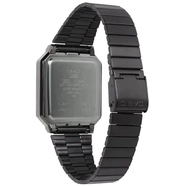 Casio Vintage Collection Digital Watch A100WEGG-1AVT Gunmetal