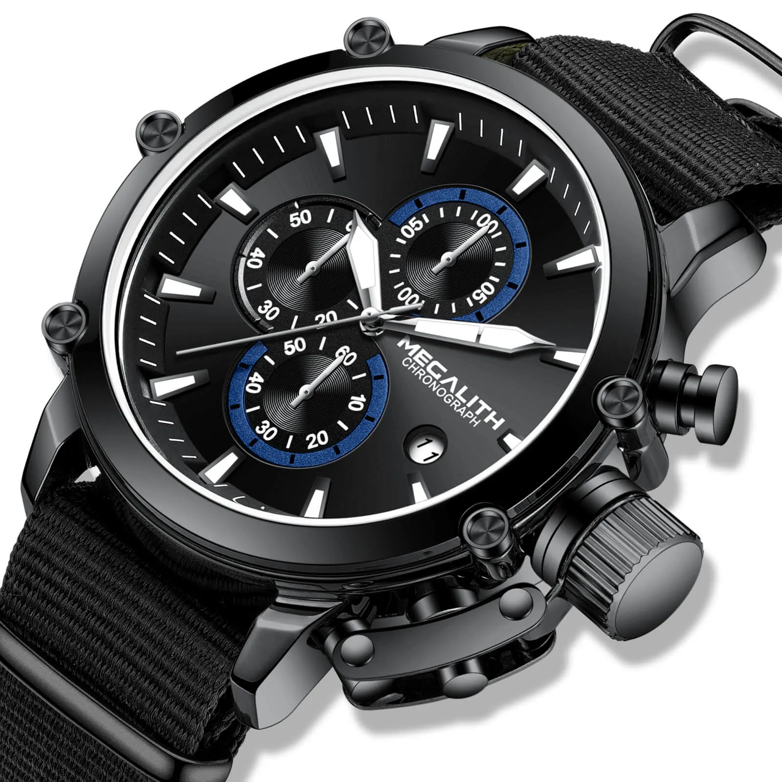 Chronograph Watch | Nylon Band | 8262M