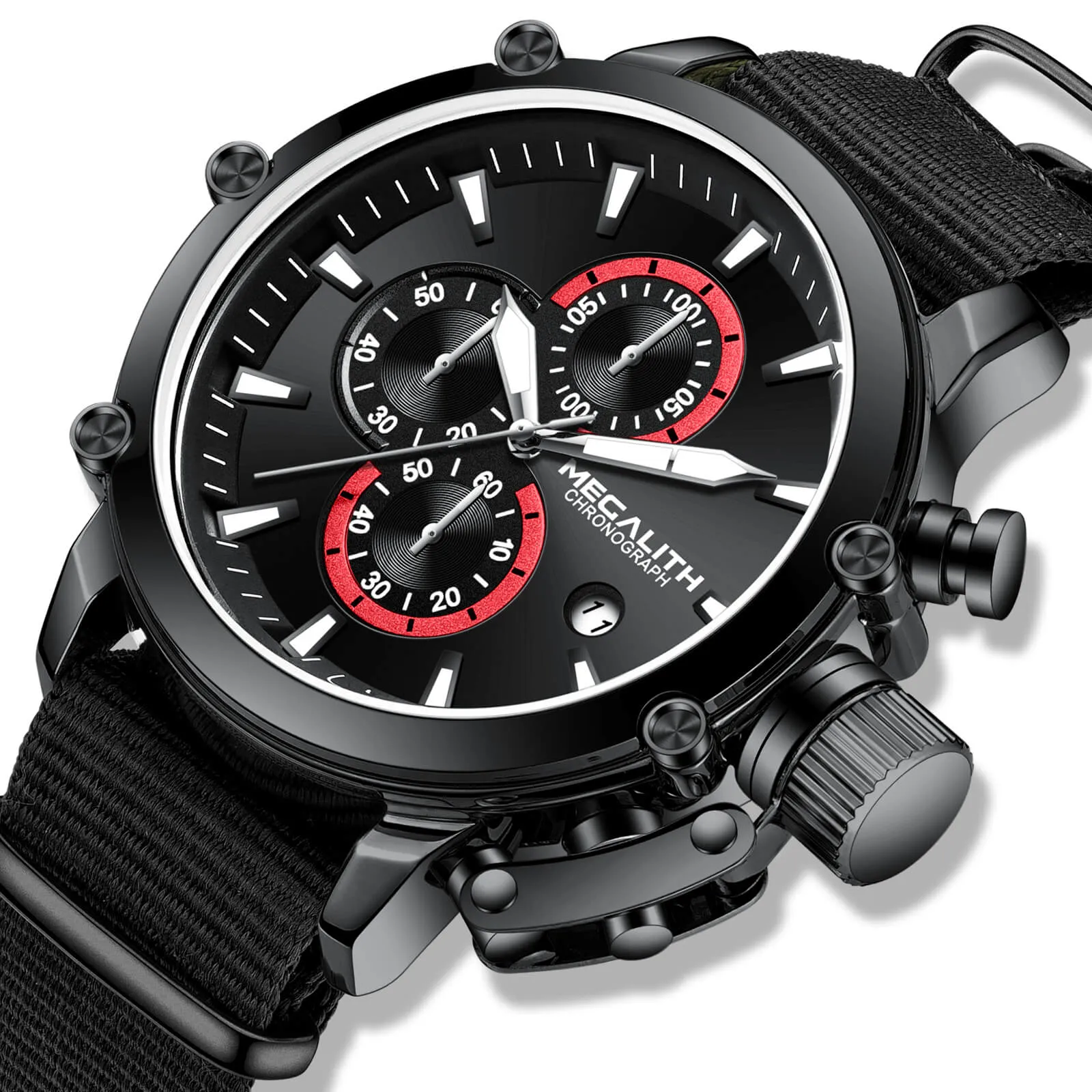 Chronograph Watch | Nylon Band | 8262M