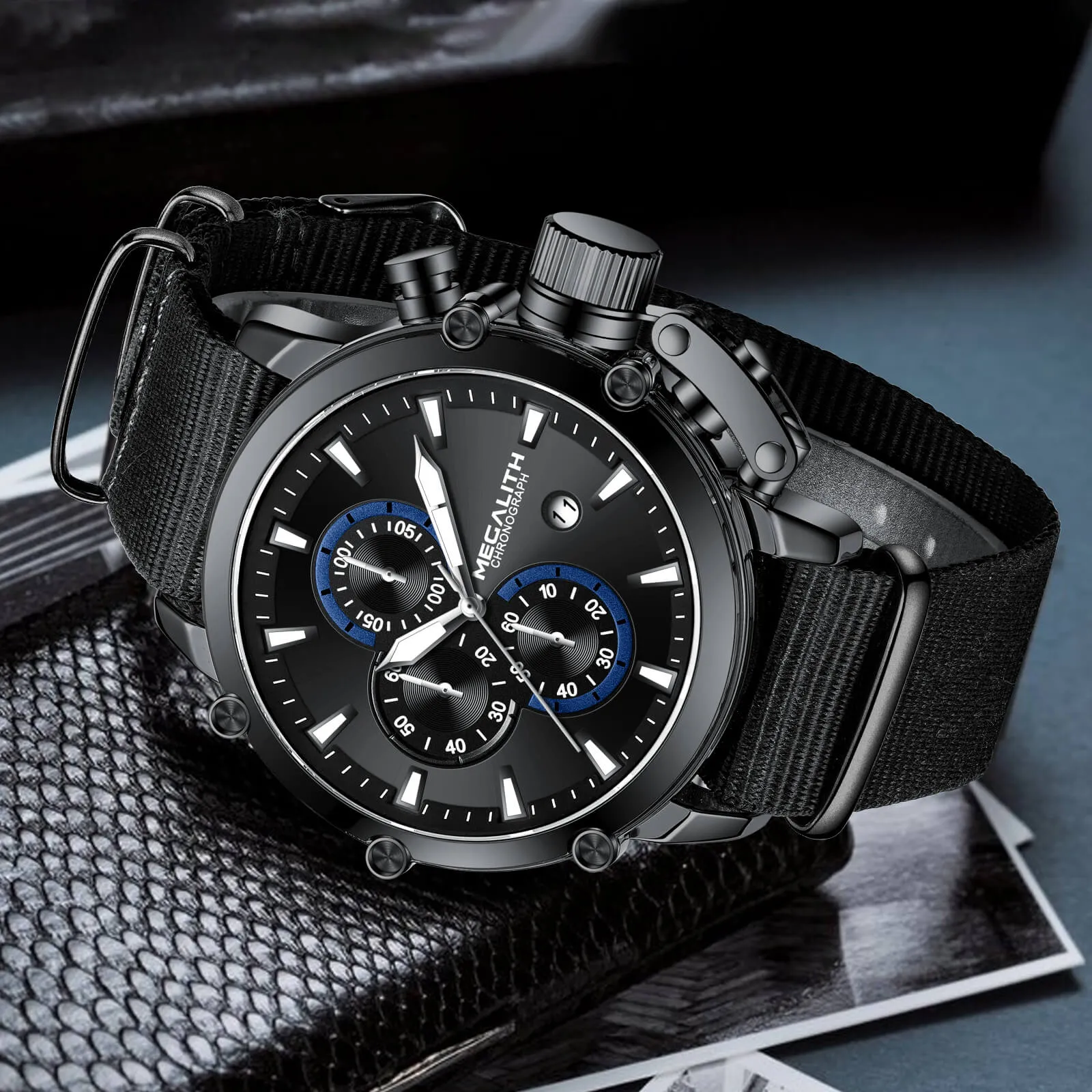 Chronograph Watch | Nylon Band | 8262M