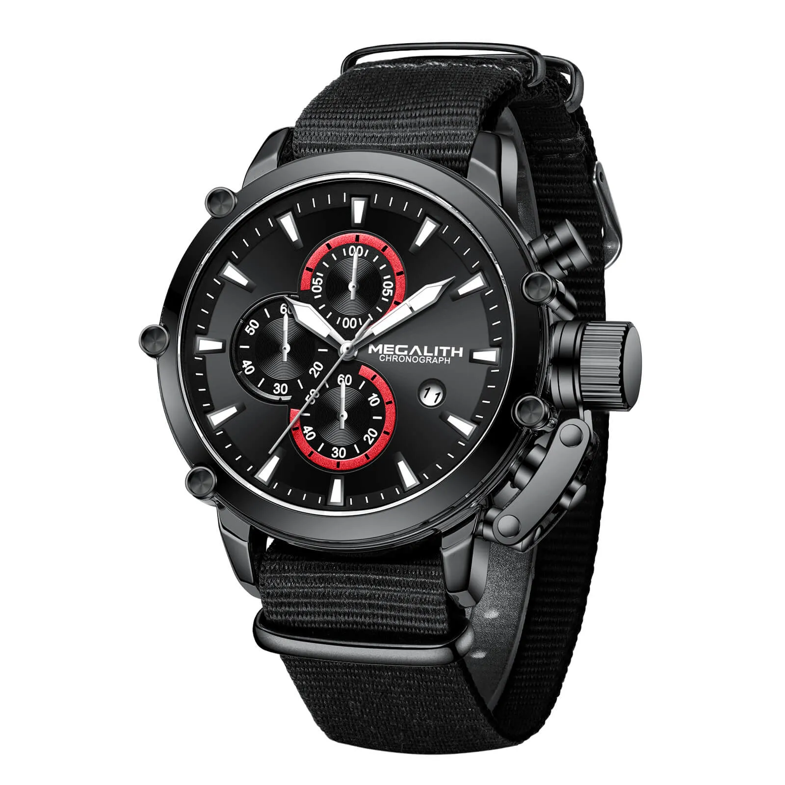 Chronograph Watch | Nylon Band | 8262M