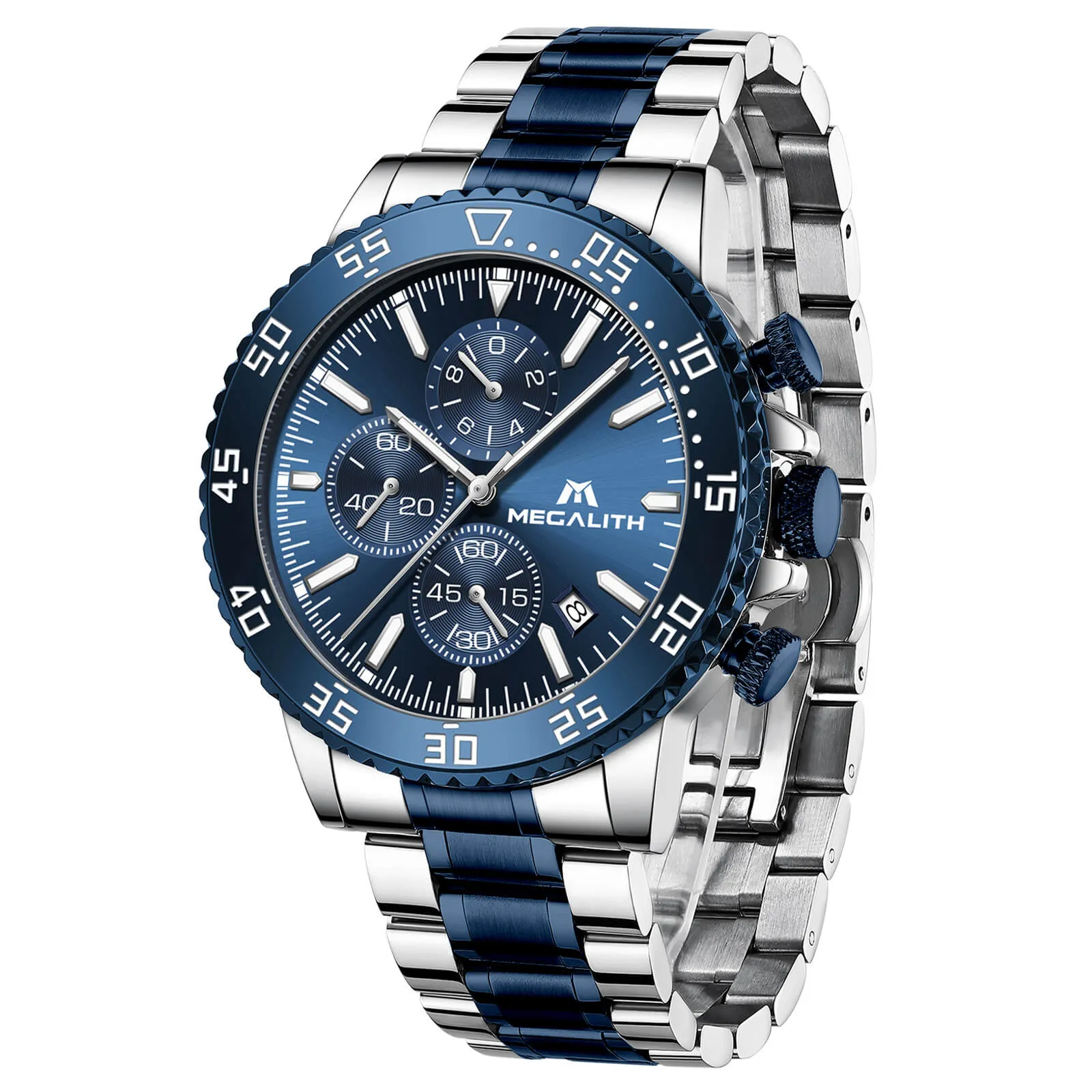 Chronograph Watch | Stainless Steel Band | 8259M