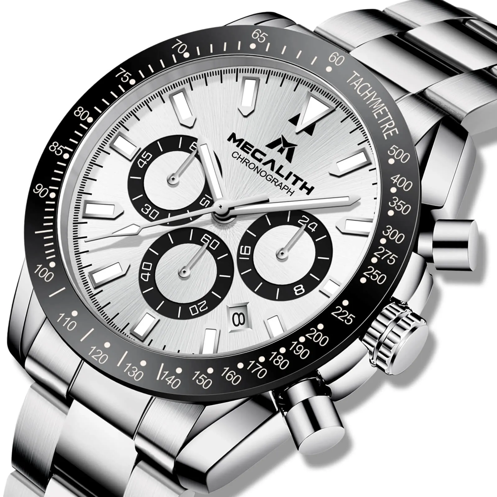 Chronograph Watch | Stainless Steel Band | 8273M