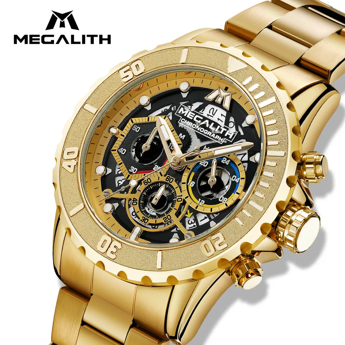 Chronograph Watch | Stainless Steel Band | 8288M