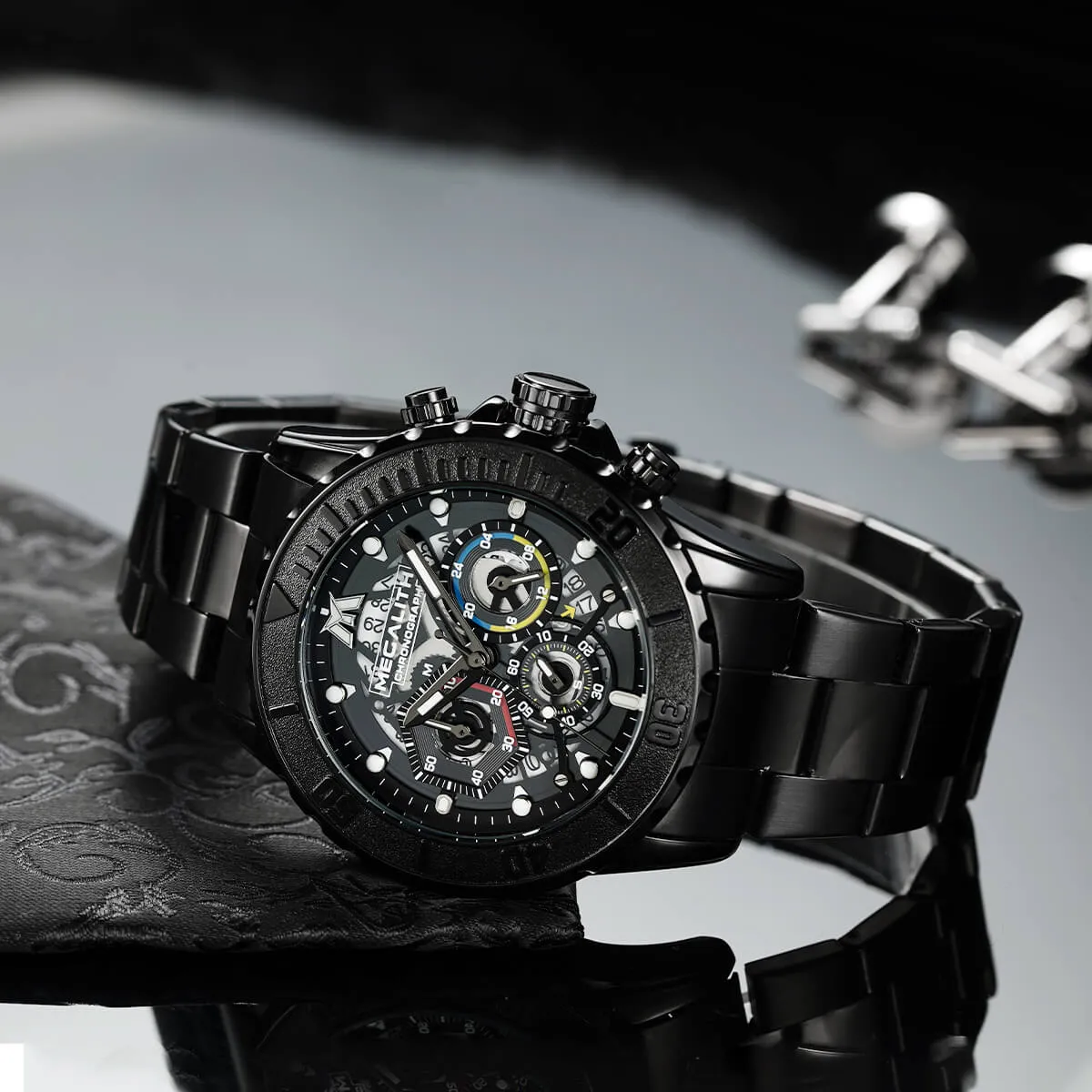 Chronograph Watch | Stainless Steel Band | 8288M