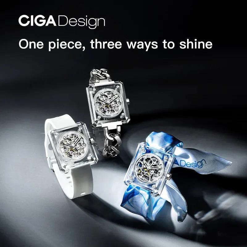 CIGA Design R-Series Crystal Love Automatic Watch