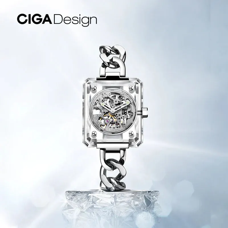 CIGA Design R-Series Crystal Love Automatic Watch