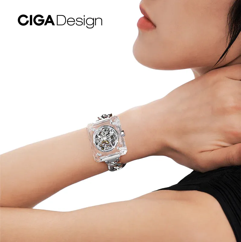 CIGA Design R-Series Crystal Love Automatic Watch