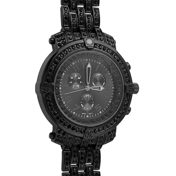 Custom Sport Bling Bling Chronograph Iced Out Watch