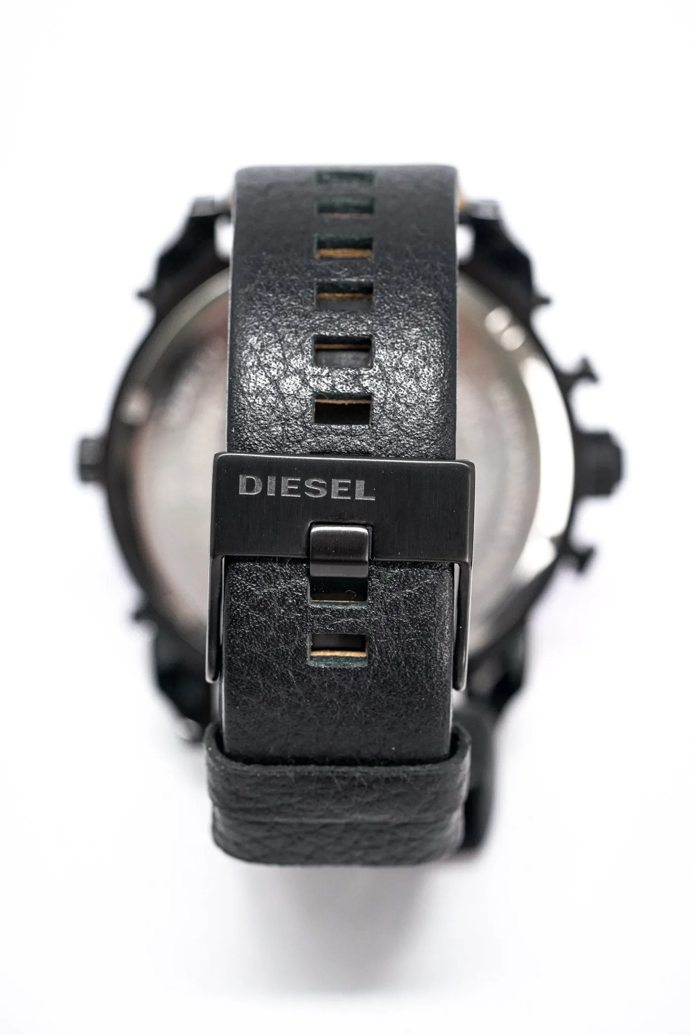 Diesel Men's Chronograph Watch Big Daddy Blue Black DZ7127