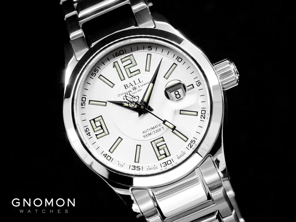 Engineer II Arabic Ladies White Ref. NL1026C-SAJ-WH