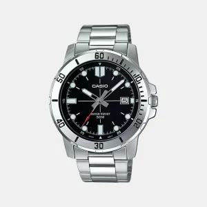 Enticer Men's Analog Stainless Steel Watch A1362 - MTP-VD01D-1EVUDF