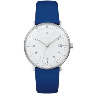 Junghans Max Bill Damen Men's Blue Watch 47/4540.02