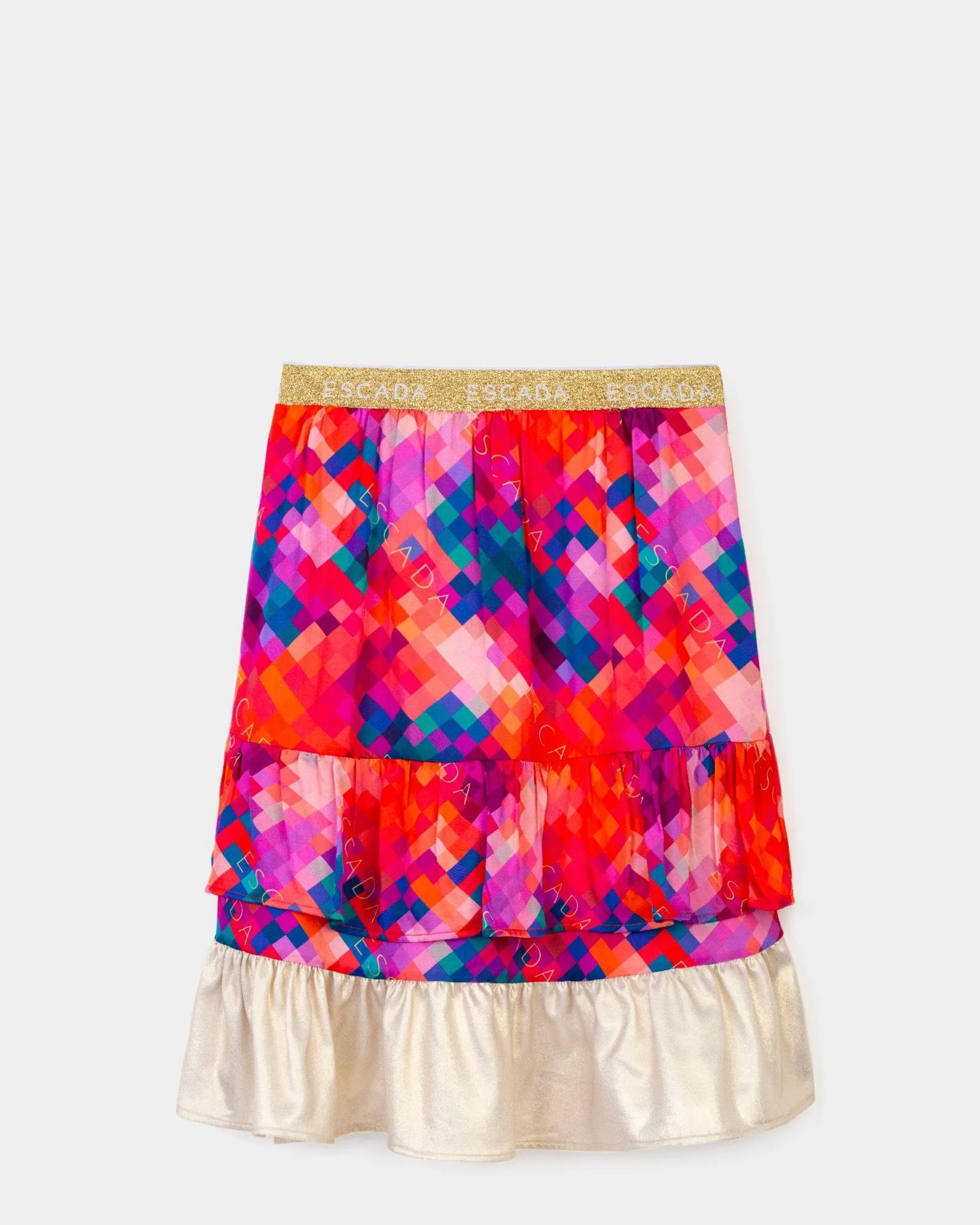 Logo Layered Skirt