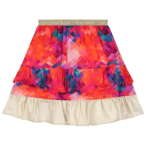 Logo Layered Skirt