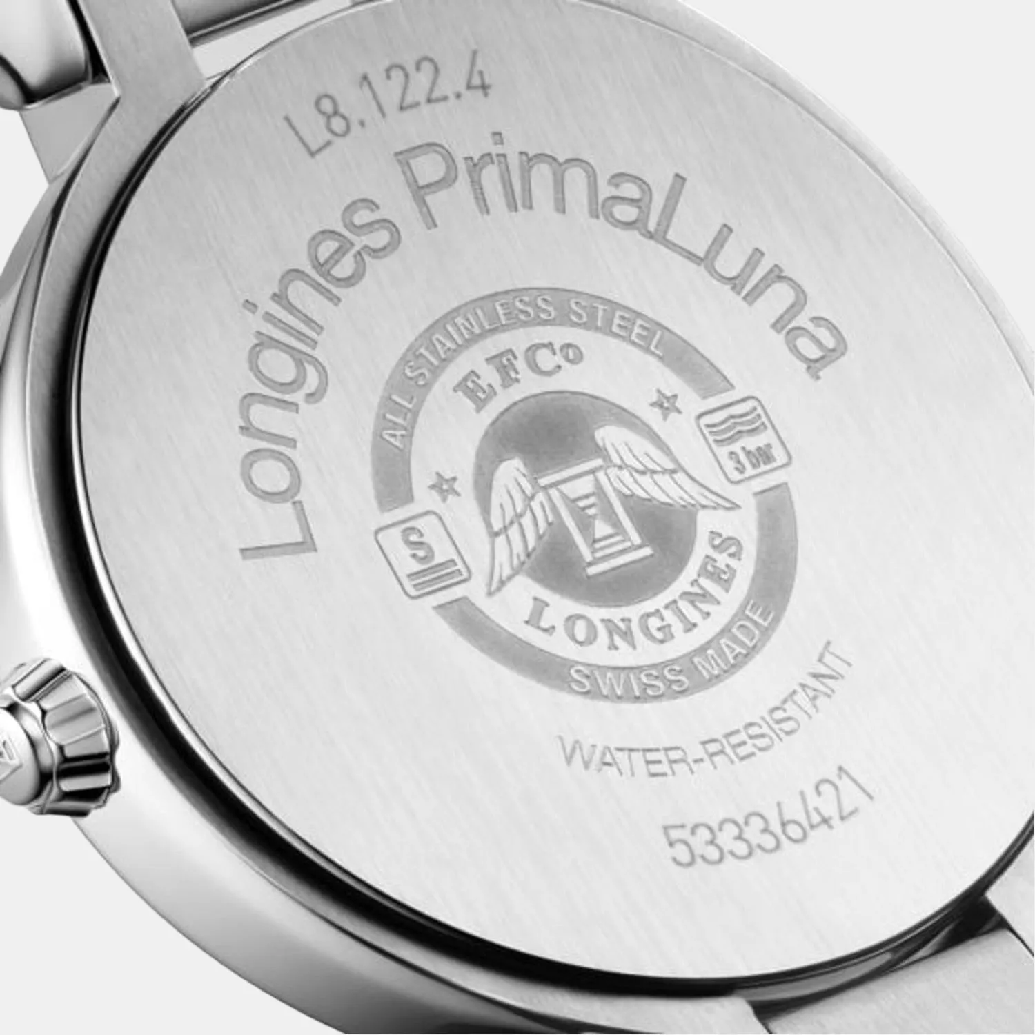 Longines Primaluna Women Analog Stainless Steel Watch L81224716