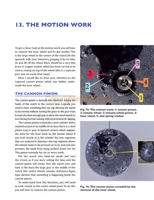 Maintaining and Repairing Mechanical Watches