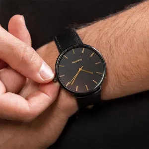 Men's Minimal Watch - Black