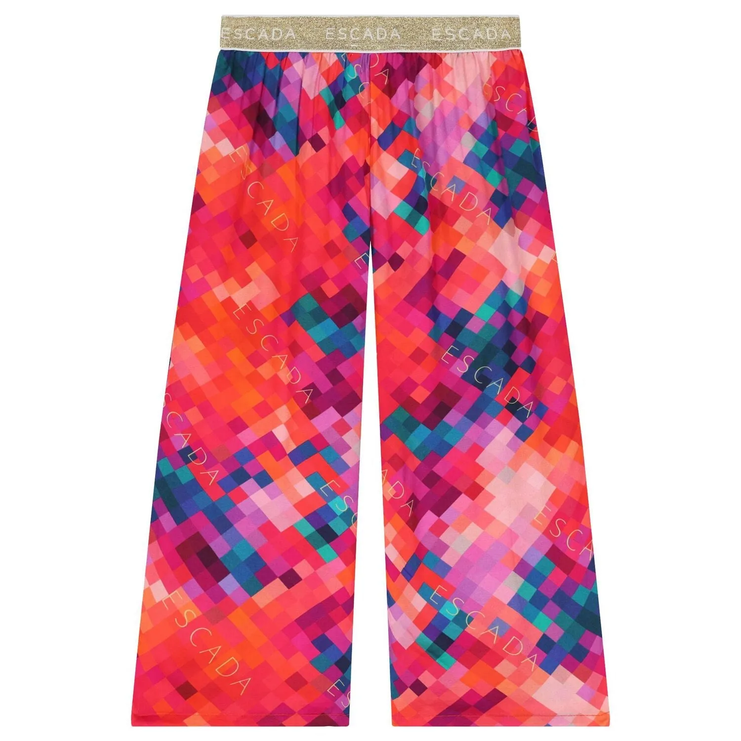 Multi-Colored Logo Trousers