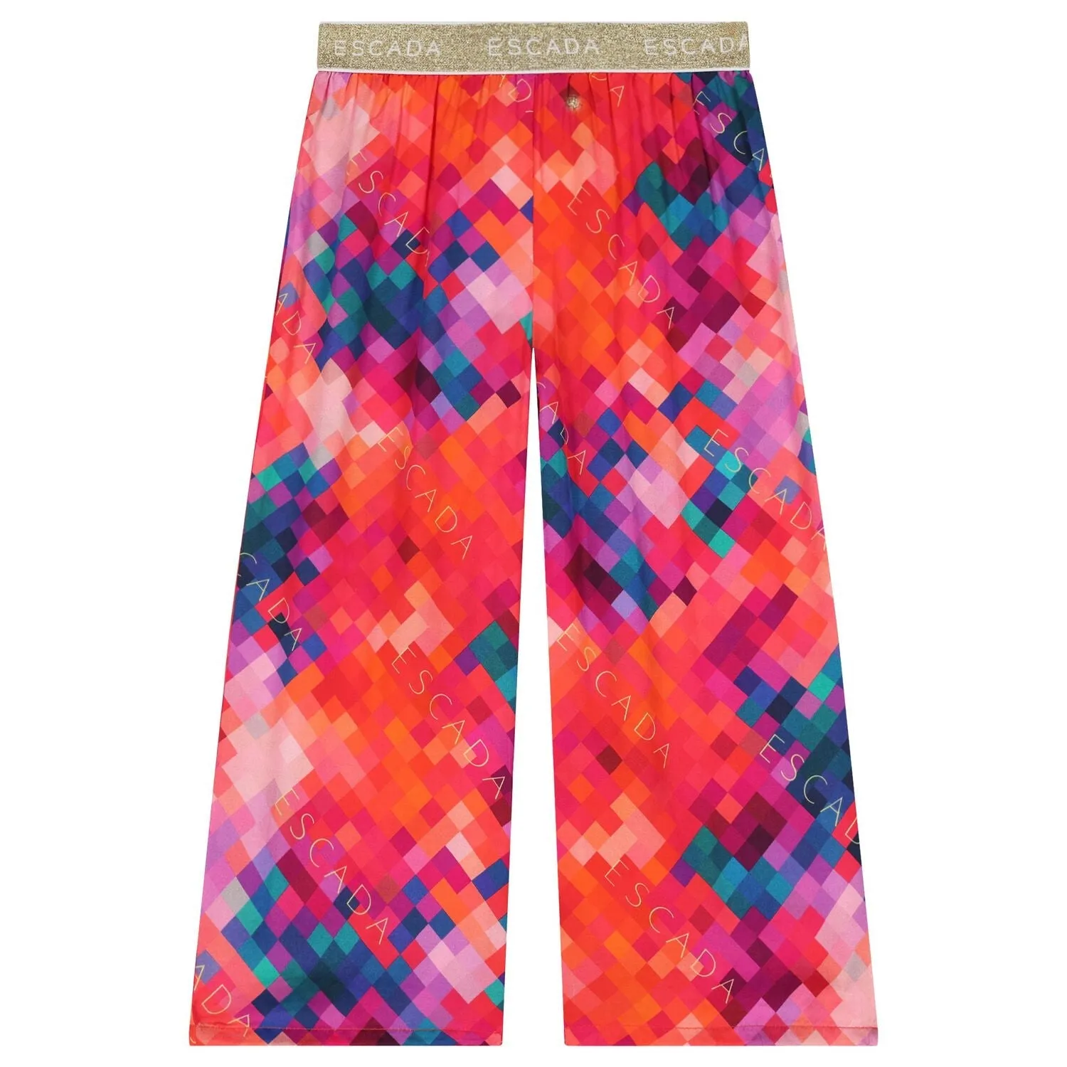 Multi-Colored Logo Trousers