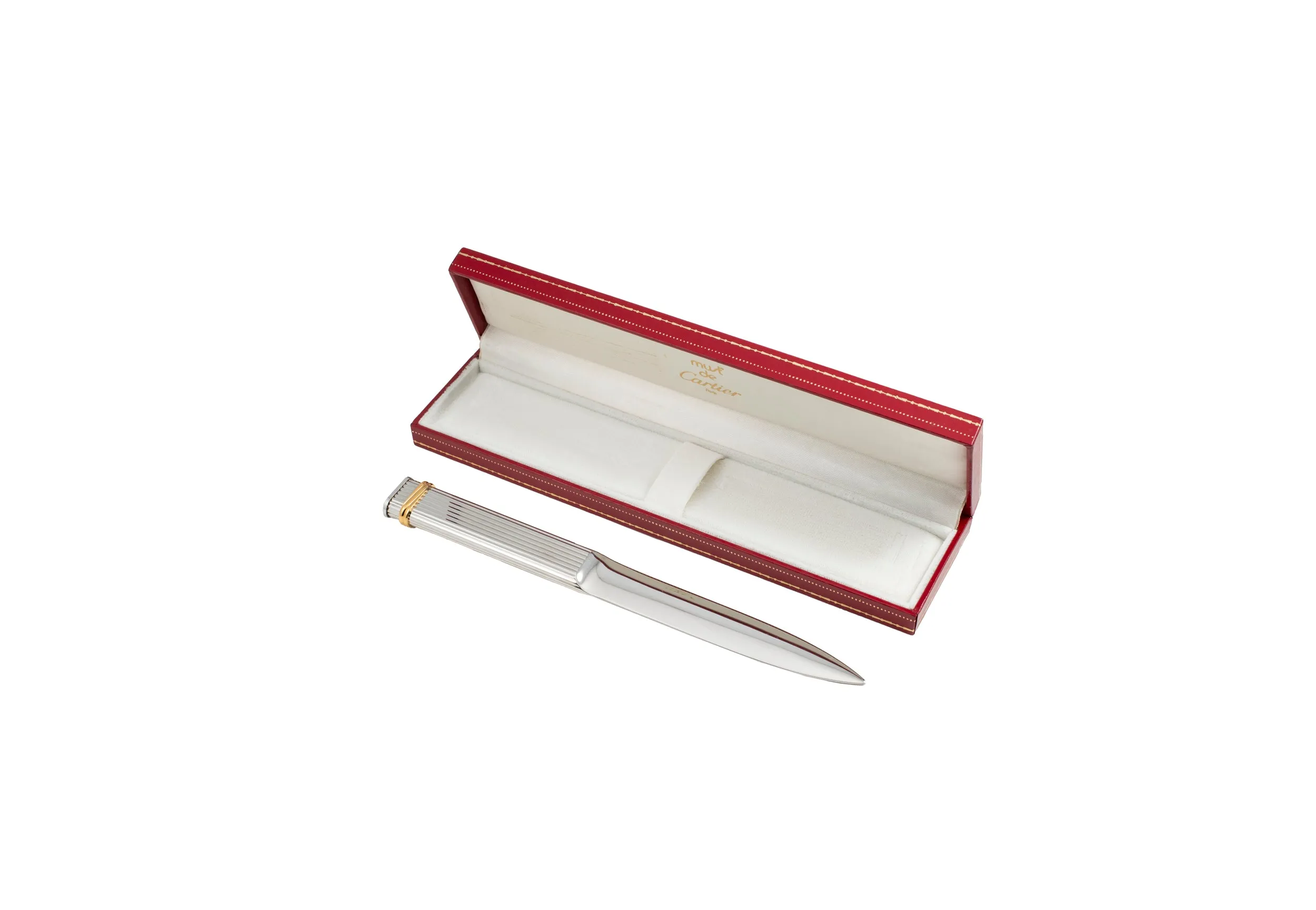 Must de Cartier Sterling Silver Letter Opener with Box